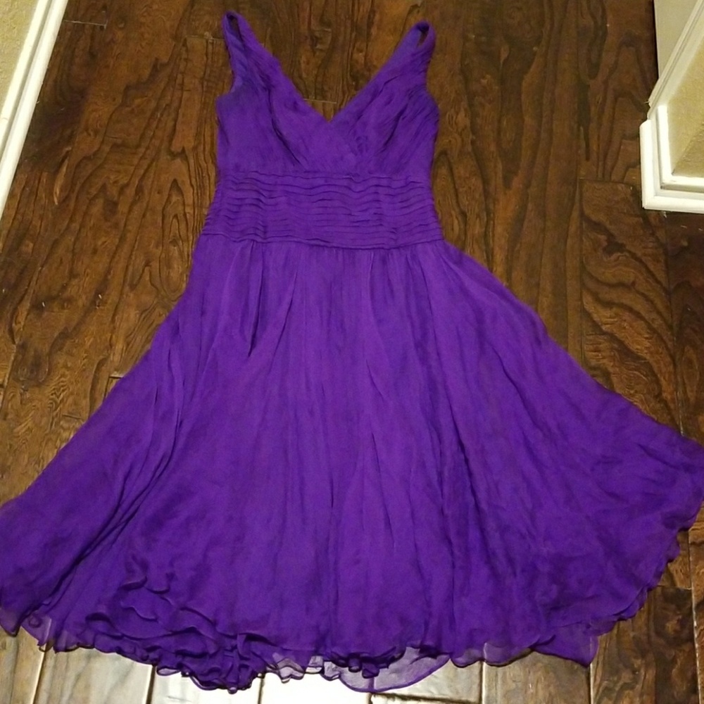 Tadashi purple dress size 4
